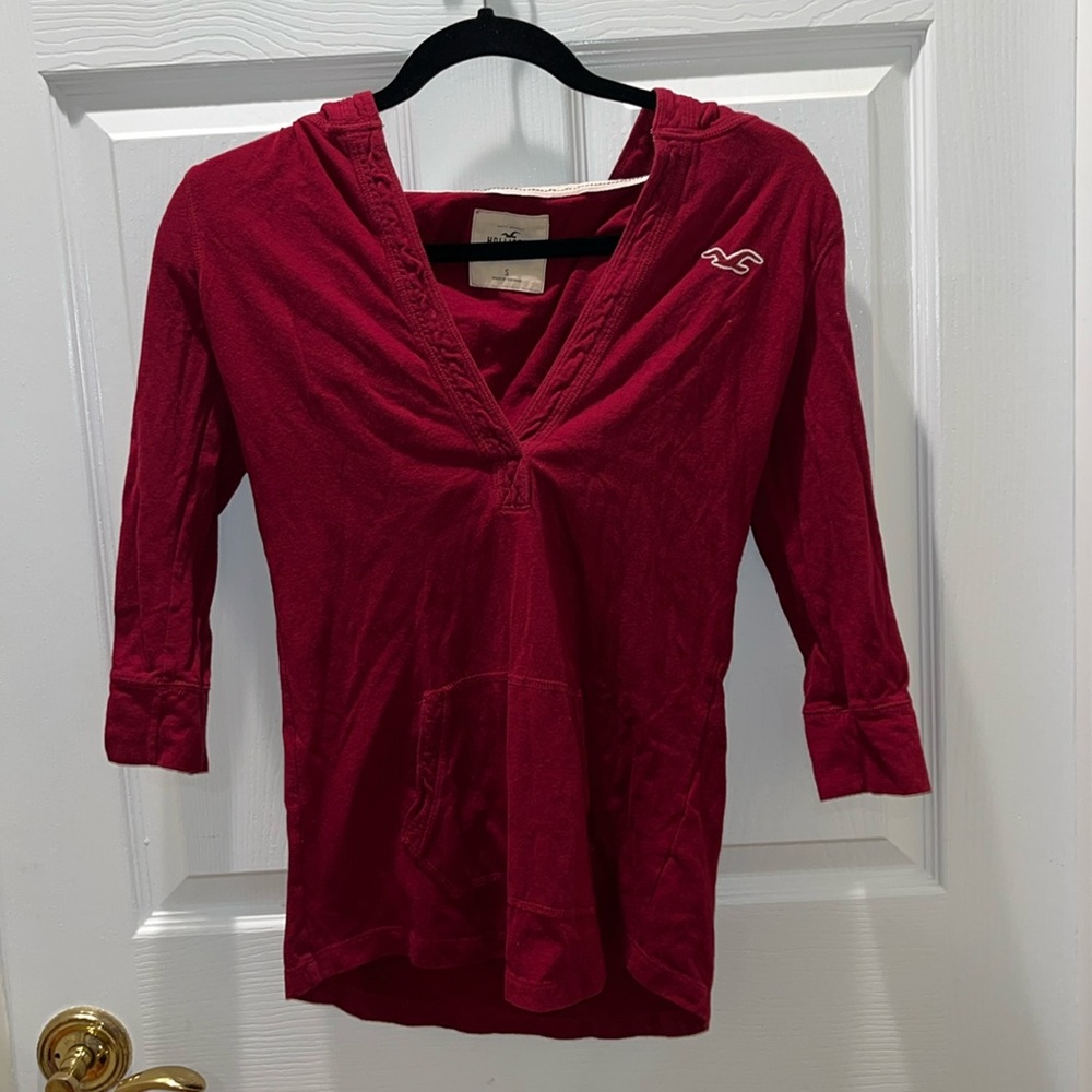 Juniors Red Overshirt